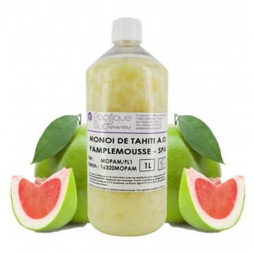 Monoï de Tahiti A.O Parfum Pamplemousse - Spa & Institut - 250 mL & 1L